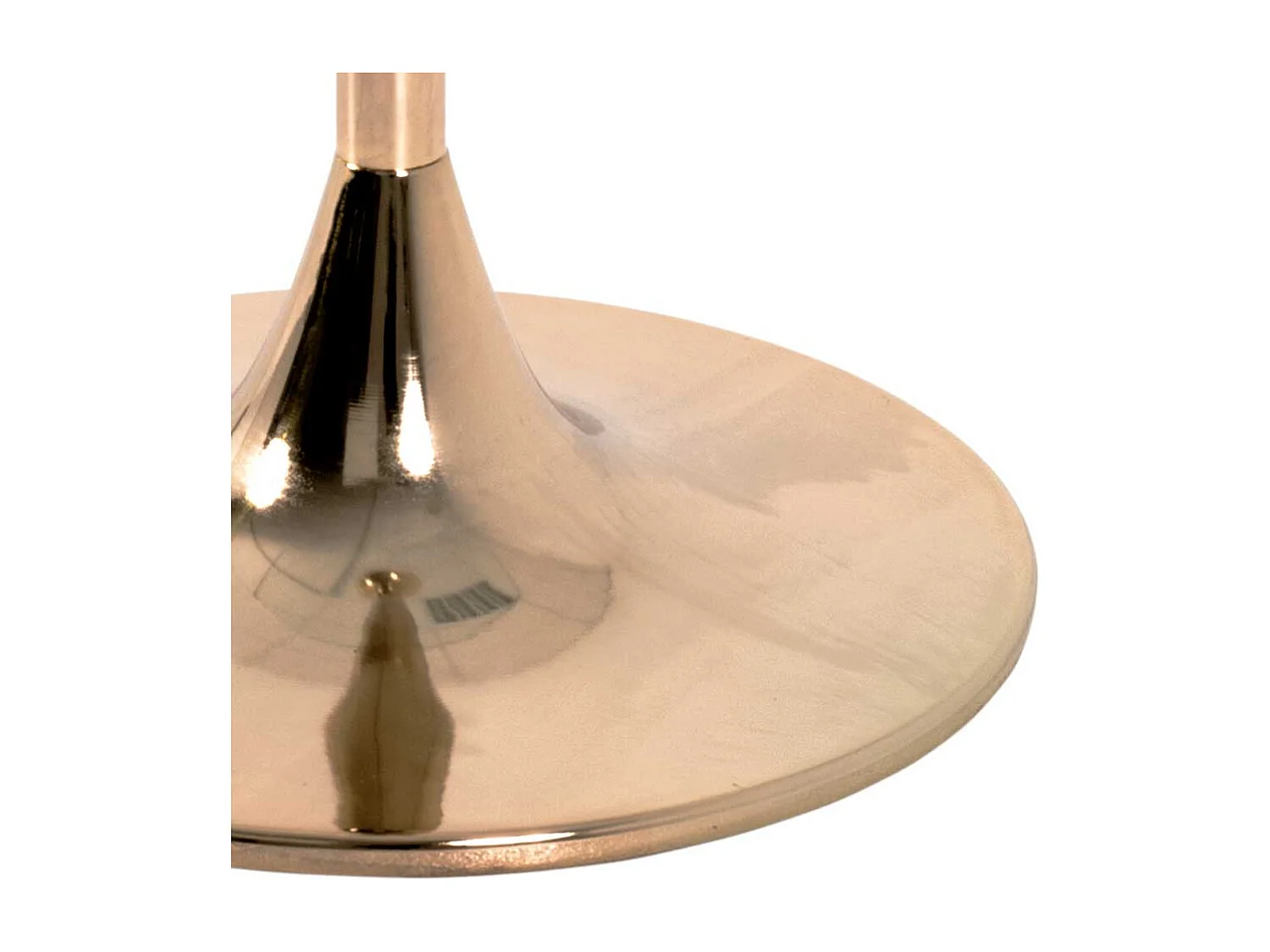 Beistelltisch Sofa mit achteckiger Glasplatte Goldfarben