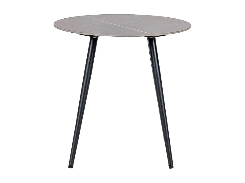 Beistelltisch Couchtisch mit Keramikplatte Metallgestell