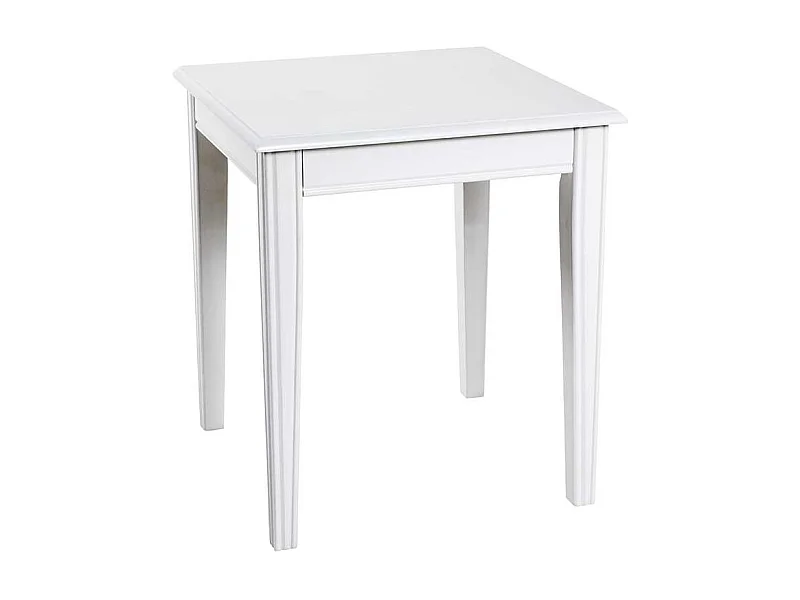 Beistelltisch in Weiß Landhaus 45 cm breit