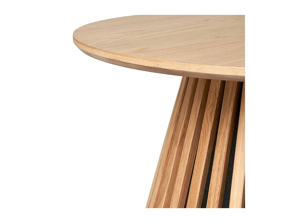 Beistelltisch Wohnzimmertisch in runder Form 70 cm breit