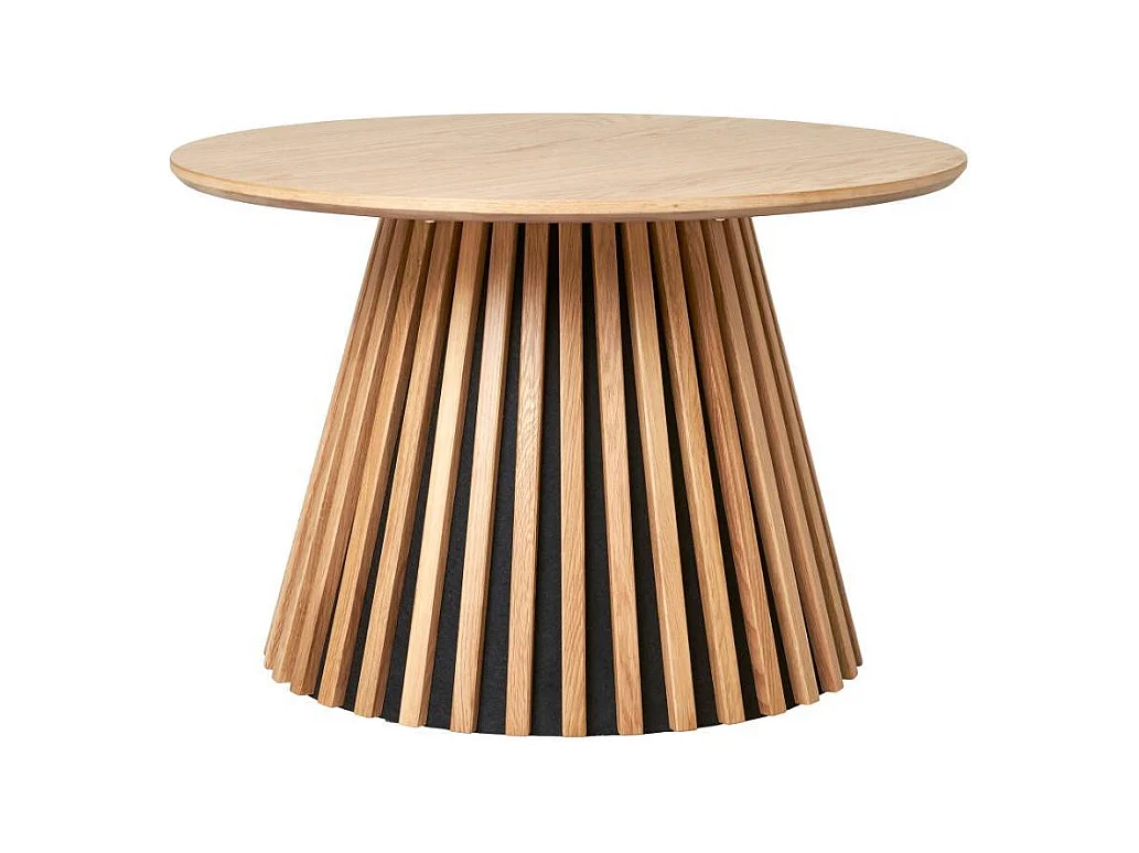 Beistelltisch Wohnzimmertisch in runder Form 70 cm breit