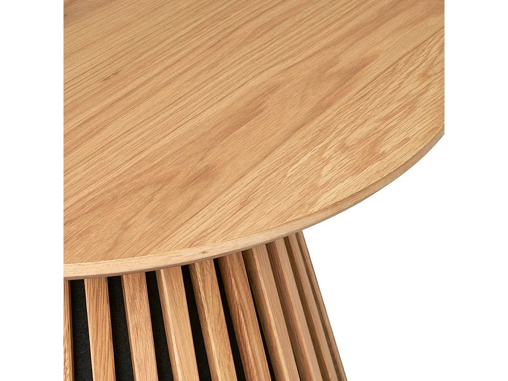 Beistelltisch Wohnzimmertisch in runder Form 70 cm breit