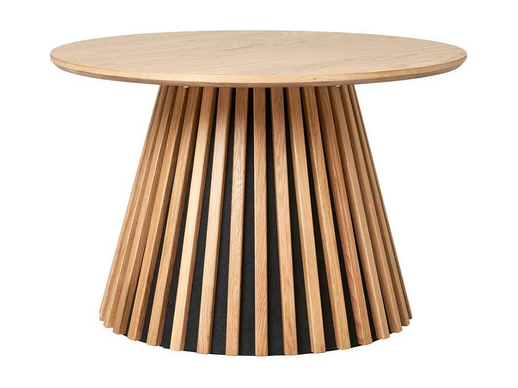 Beistelltisch Wohnzimmertisch in runder Form 70 cm breit