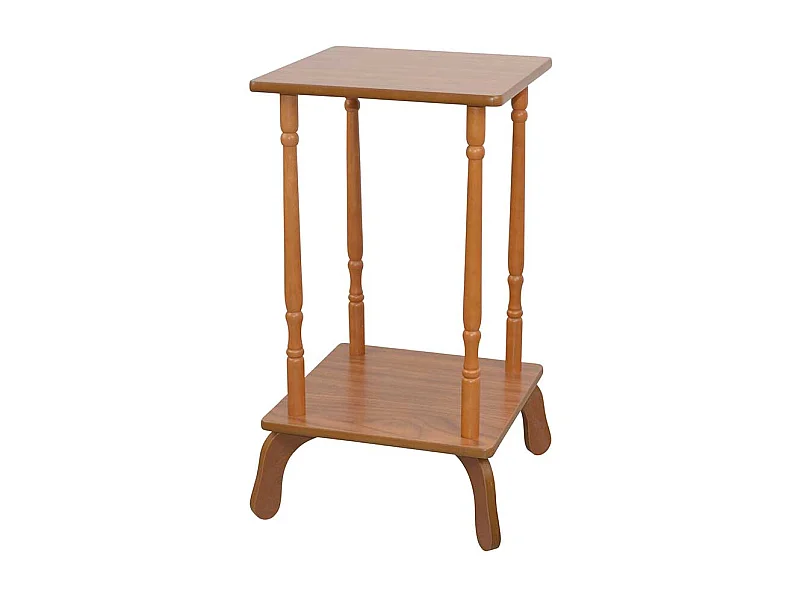 Sofa Beistelltisch in Eichefarben klassischen Design