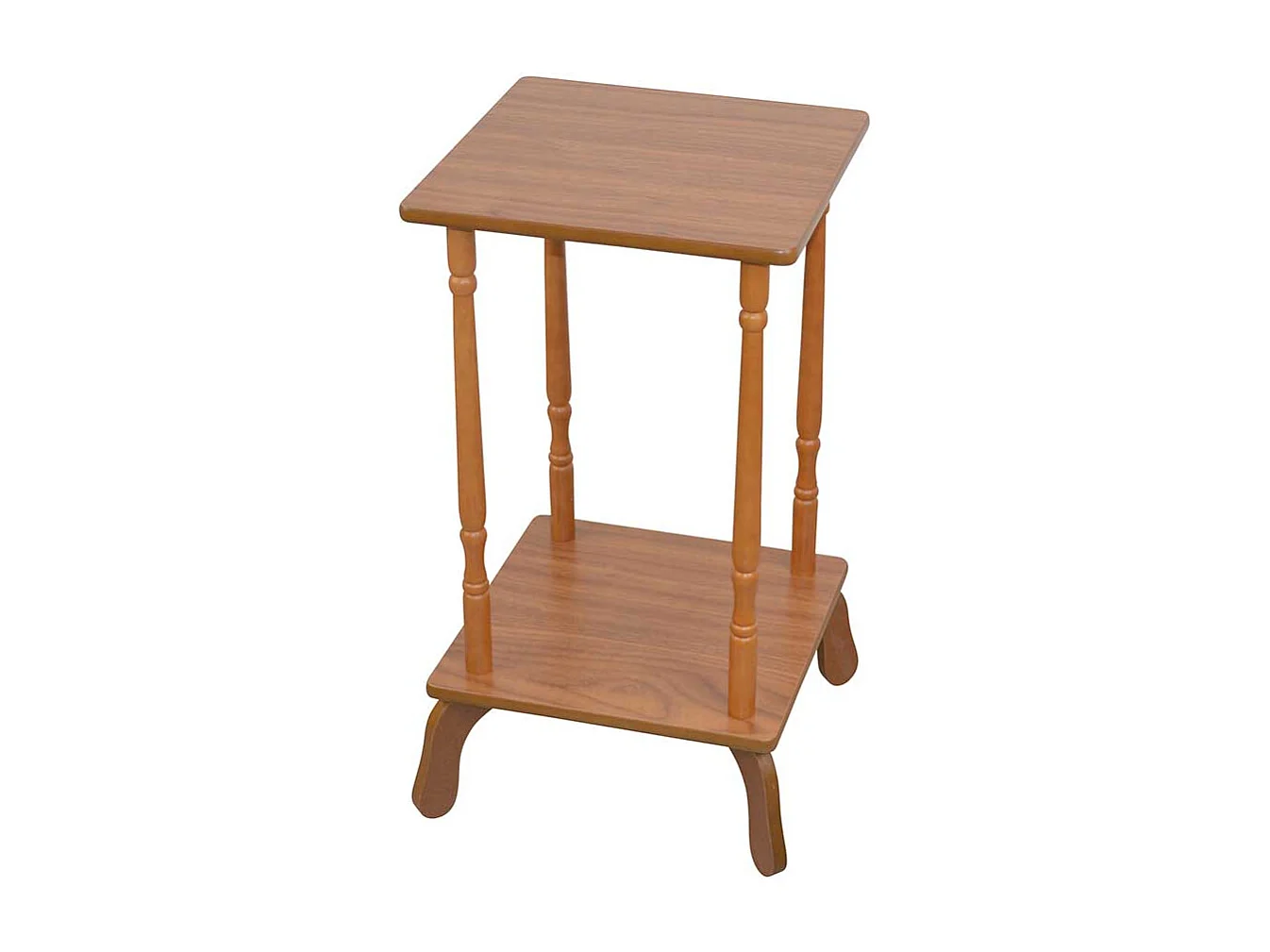 Sofa Beistelltisch in Eichefarben klassischen Design