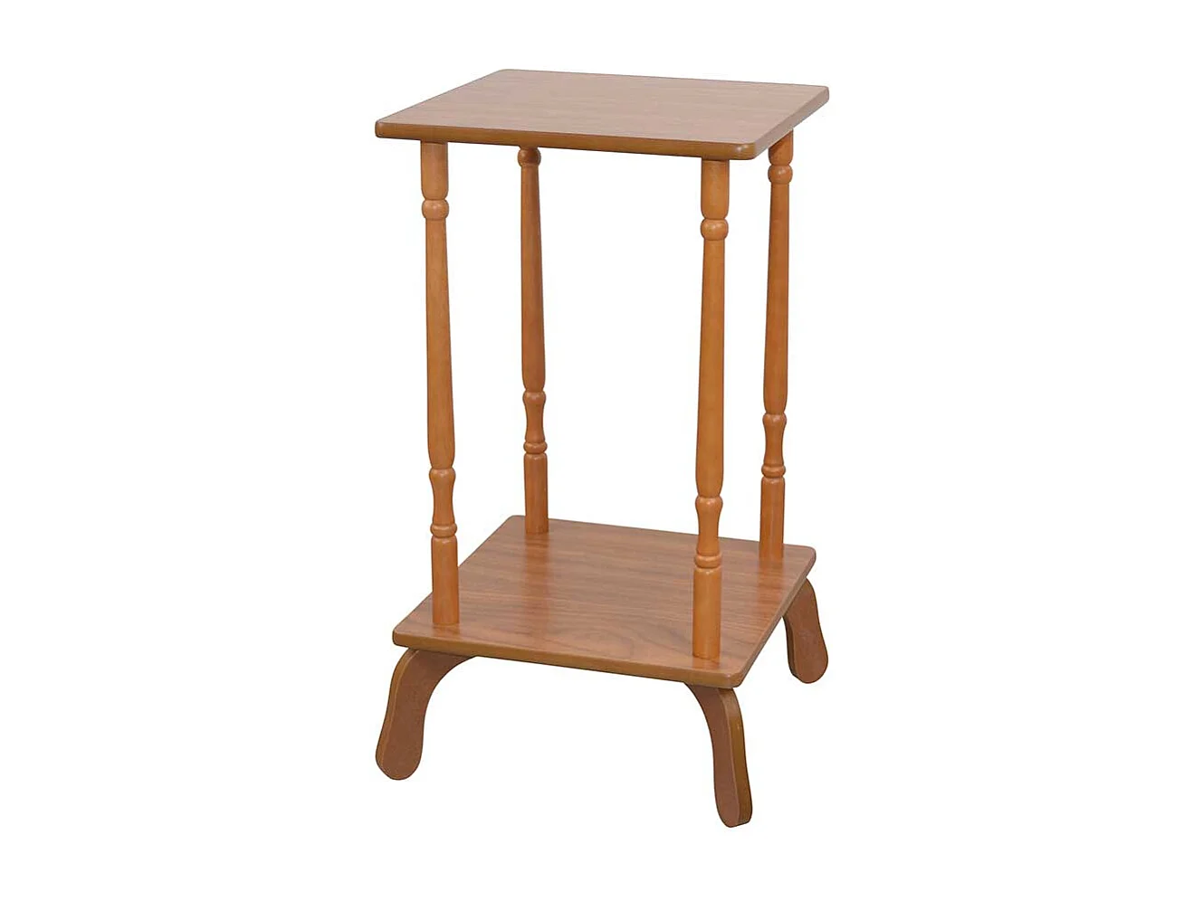 Sofa Beistelltisch in Eichefarben klassischen Design