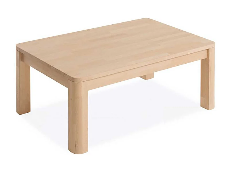 Sofa Beistelltisch aus Buche Massivholz geölt