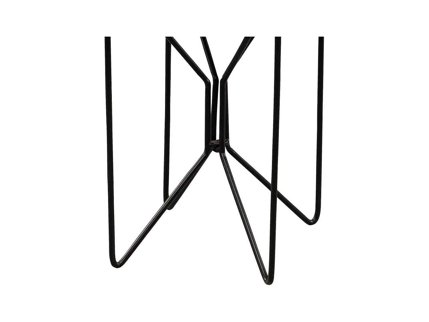 Beitisch Beistelltisch in Schwarz und Akaziefarben