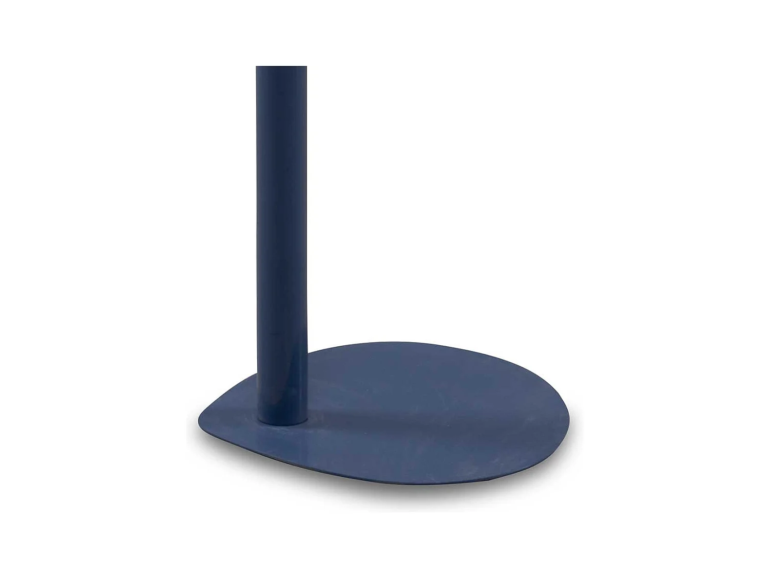 Beistelltisch Telefontisch in Dunkelblau matt aus Metall