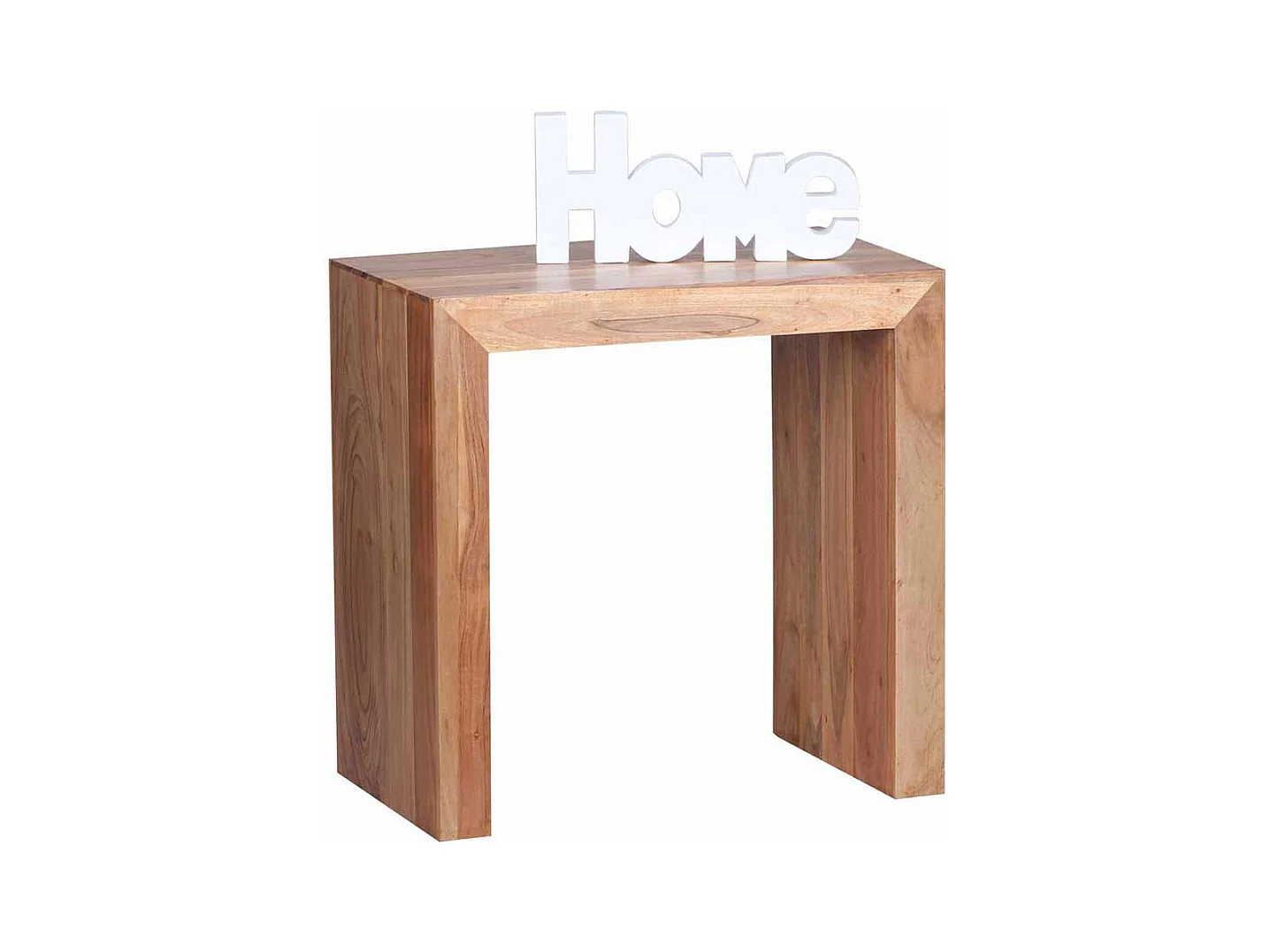 Beistelltisch aus Akazie Massivholz 60 cm breit