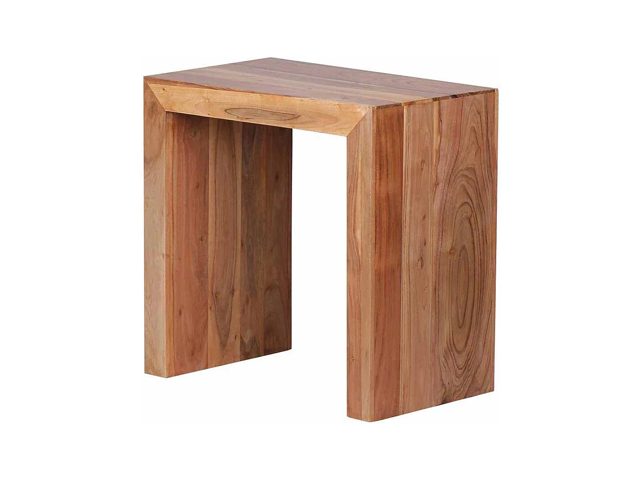 Beistelltisch aus Akazie Massivholz 60 cm breit