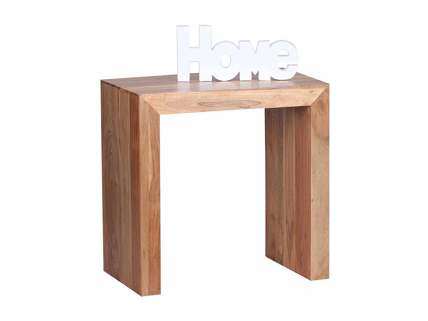 Beistelltisch aus Akazie Massivholz 60 cm breit