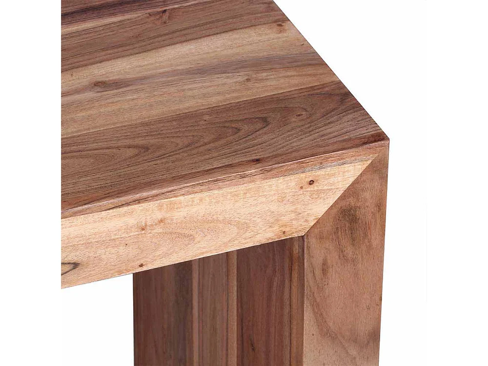 Beistelltisch aus Akazie Massivholz 60 cm breit