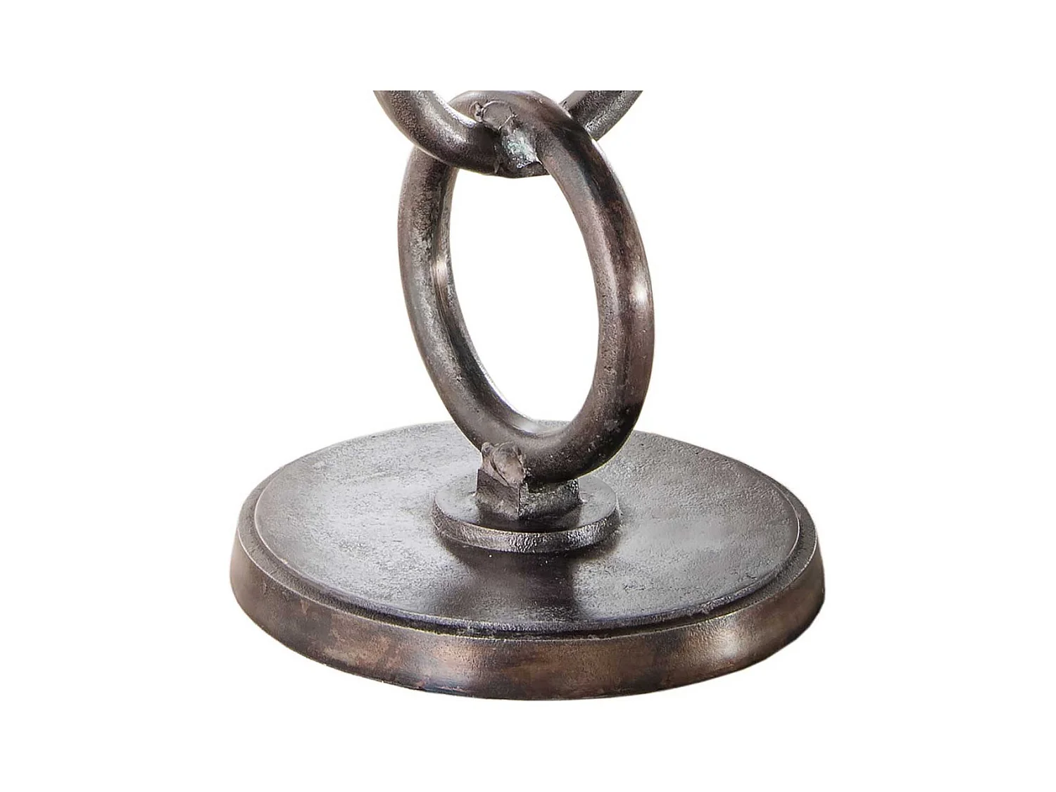 Beistelltisch ausgefallen aus Aluminium Industrie und Loft Stil