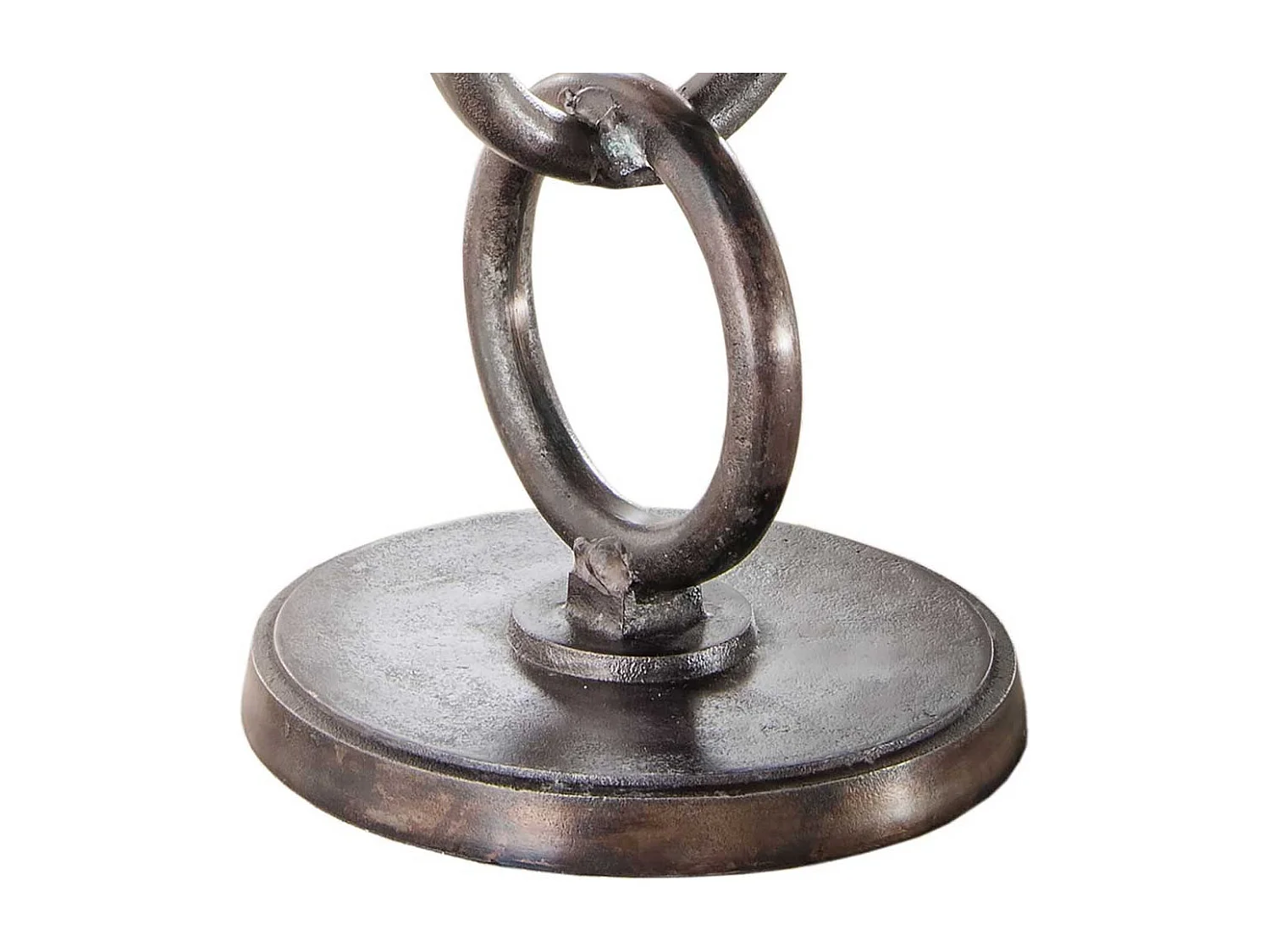 Beistelltisch ausgefallen aus Aluminium Industrie und Loft Stil