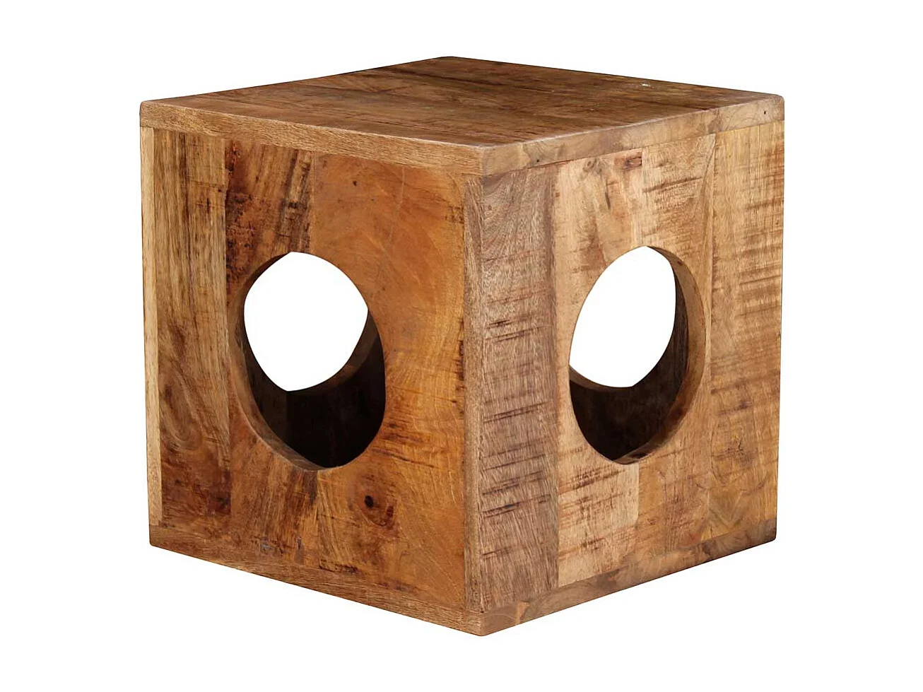 Beistelltisch aus Akazie Massivholz 35 cm breit