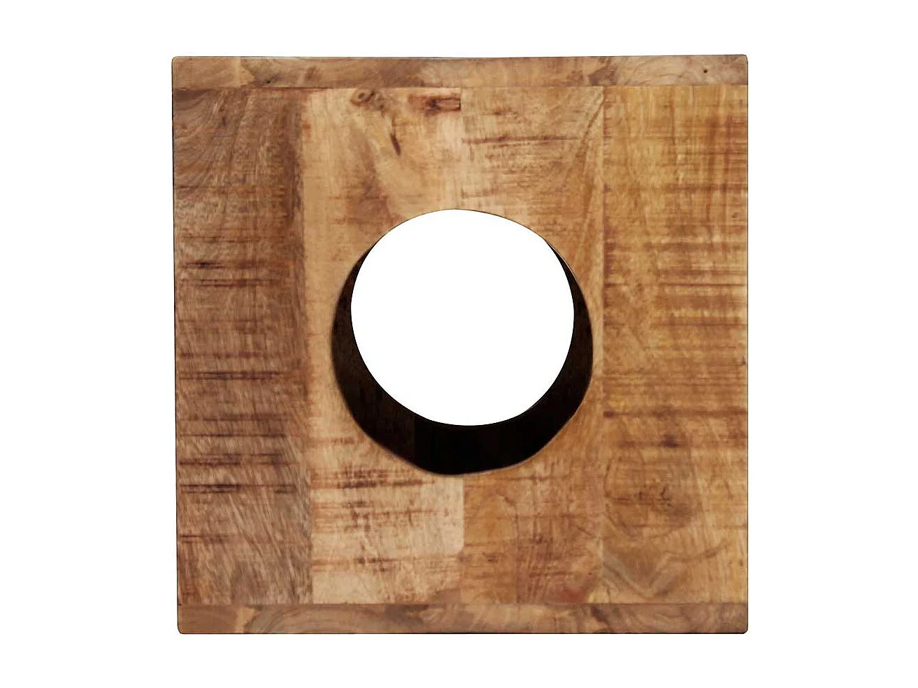 Beistelltisch aus Akazie Massivholz 35 cm breit