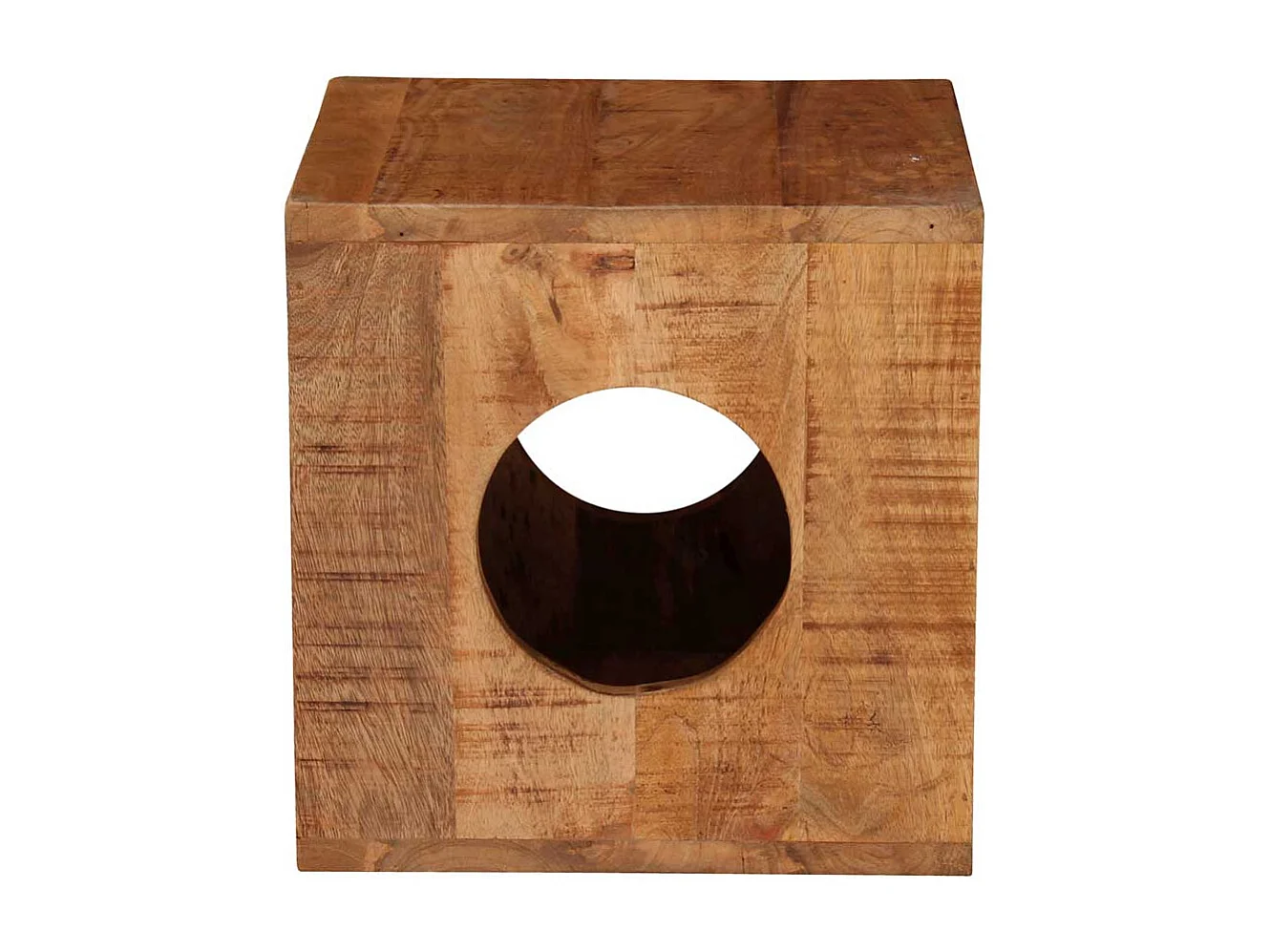 Beistelltisch aus Akazie Massivholz 35 cm breit