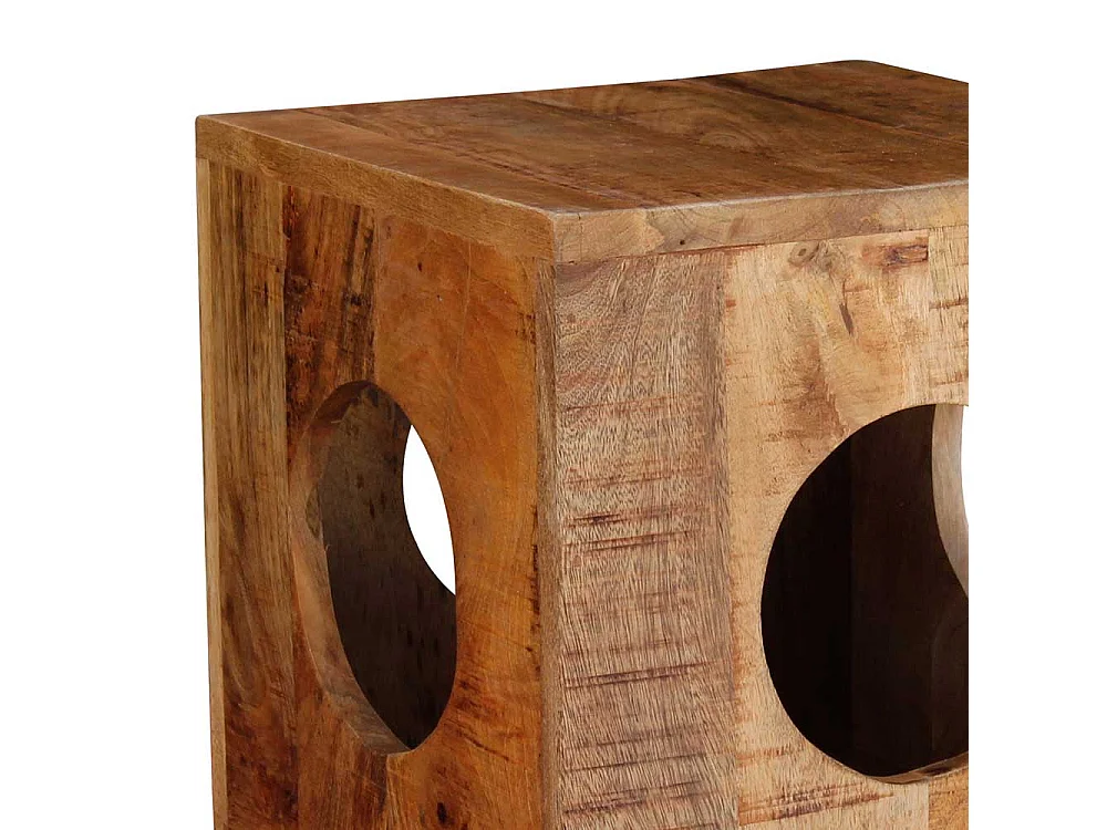 Beistelltisch aus Akazie Massivholz 35 cm breit