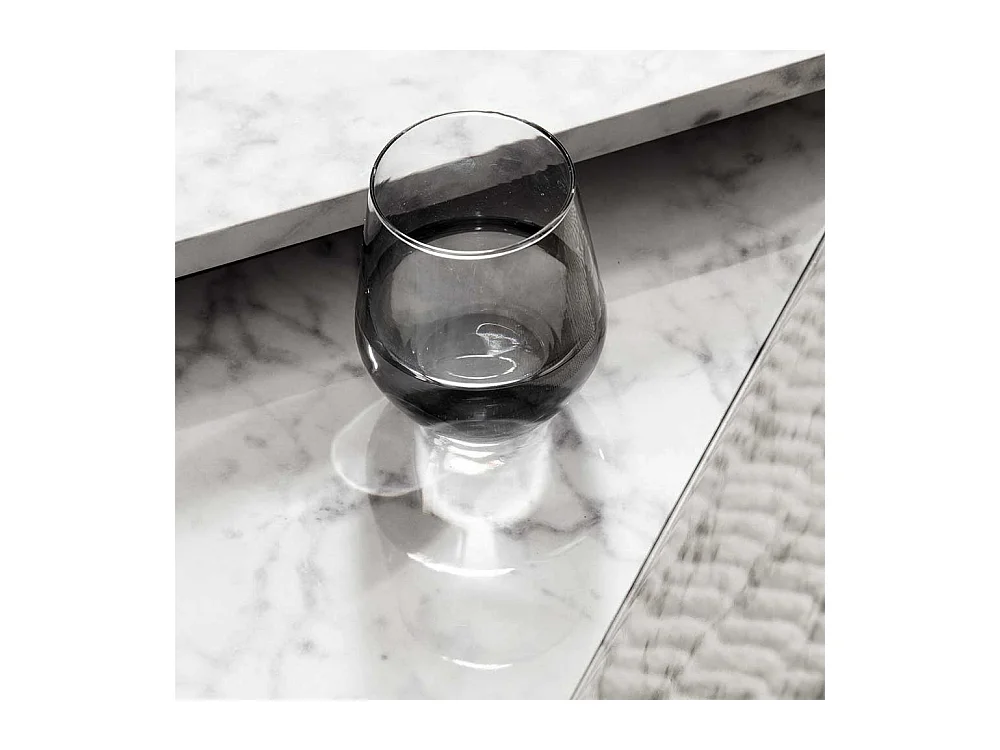 Beistelltisch Sofa Couchtisch in Marmor Optik 50 cm breit (zweiteilig)