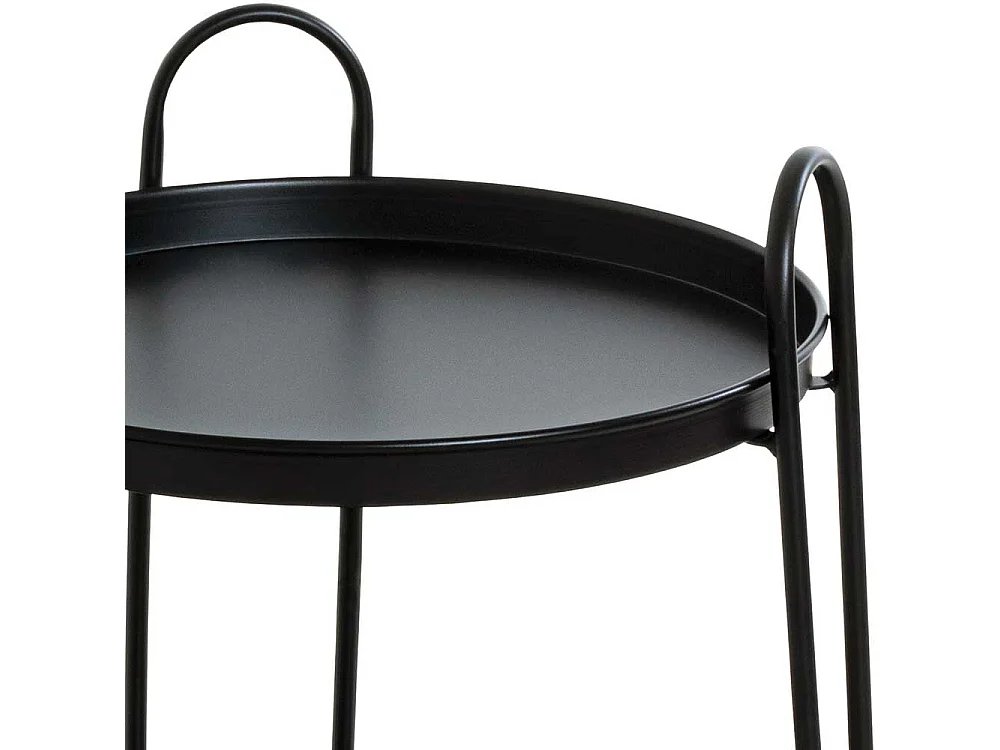 Beistelltischchen in modernem Design runder Tischplatte