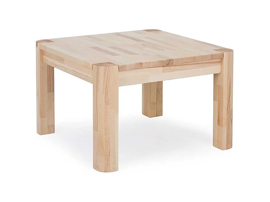 Sofa Beistelltisch aus Kernbuche Massivholz geölt