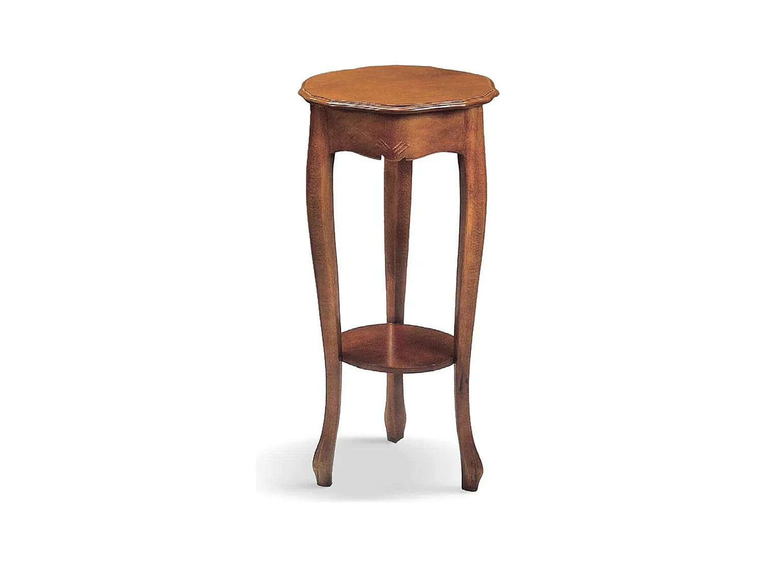 Beistelltisch im klassischen Stil runder Tischplatte