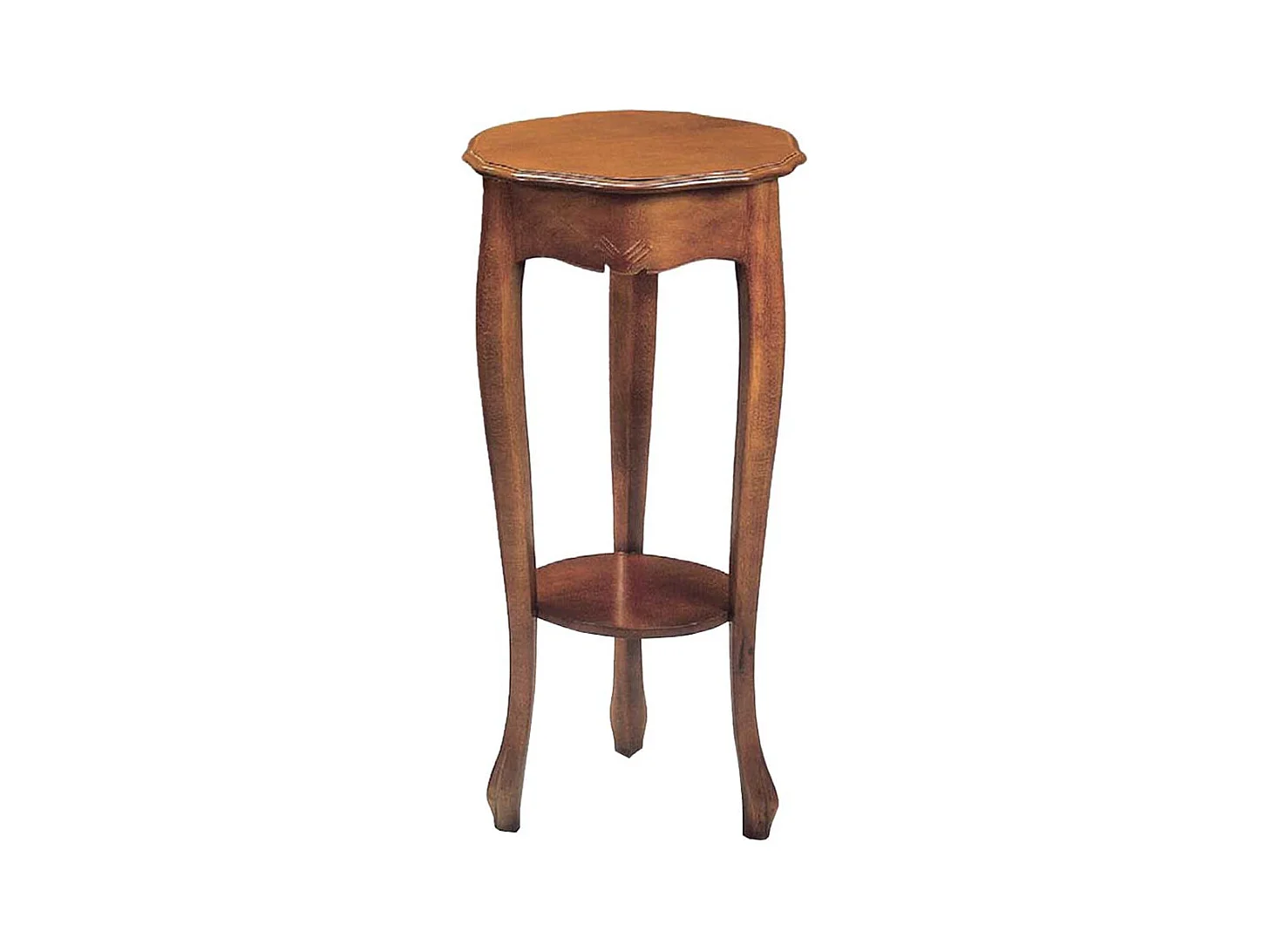 Beistelltisch im klassischen Stil runder Tischplatte