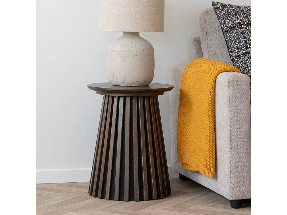 Beistelltisch Beistelltisch Sofa auf Säulengestell in modernem Design