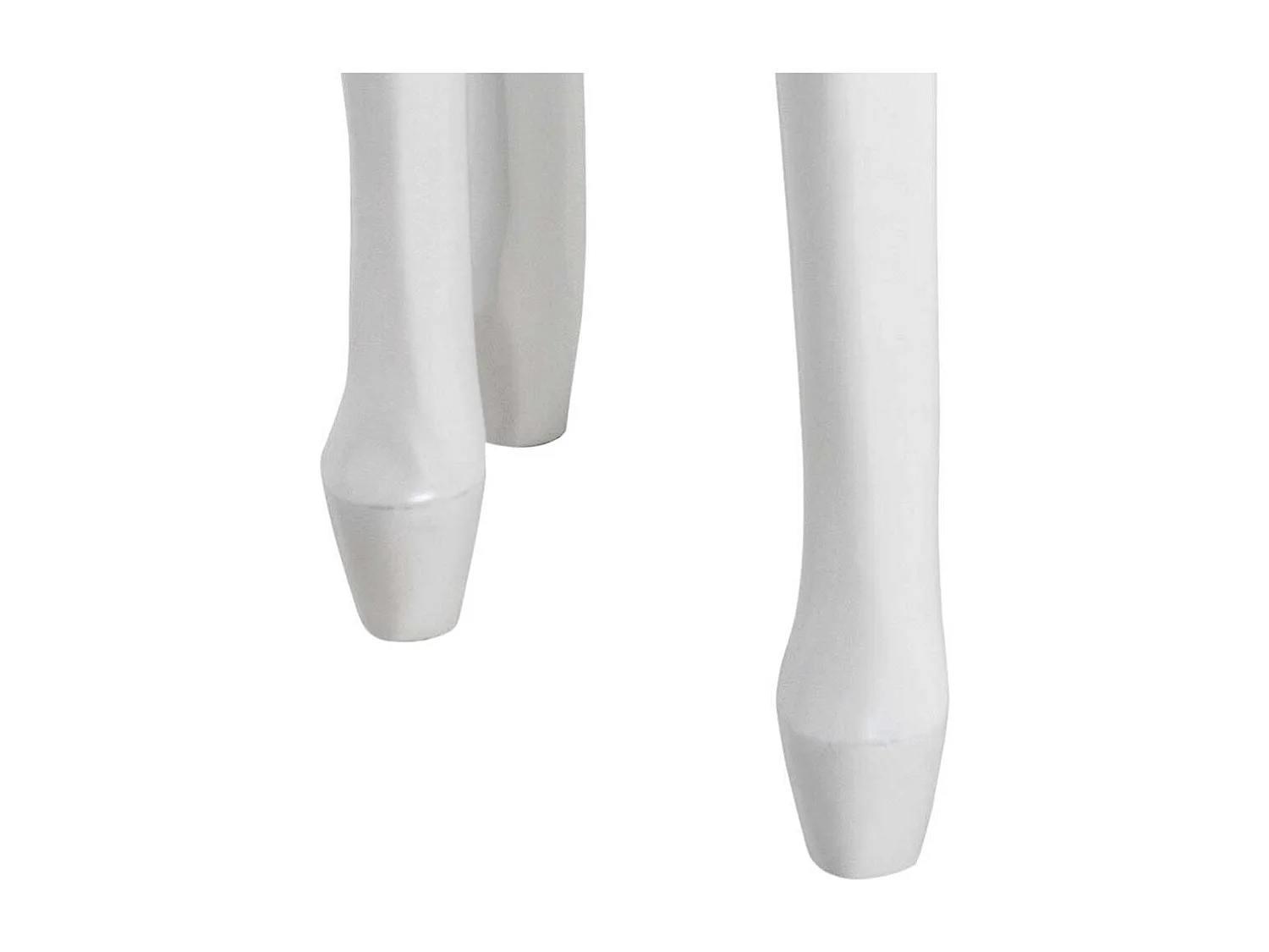 Beistelltische in Weiß lackiert Landhausstil (zweiteilig)