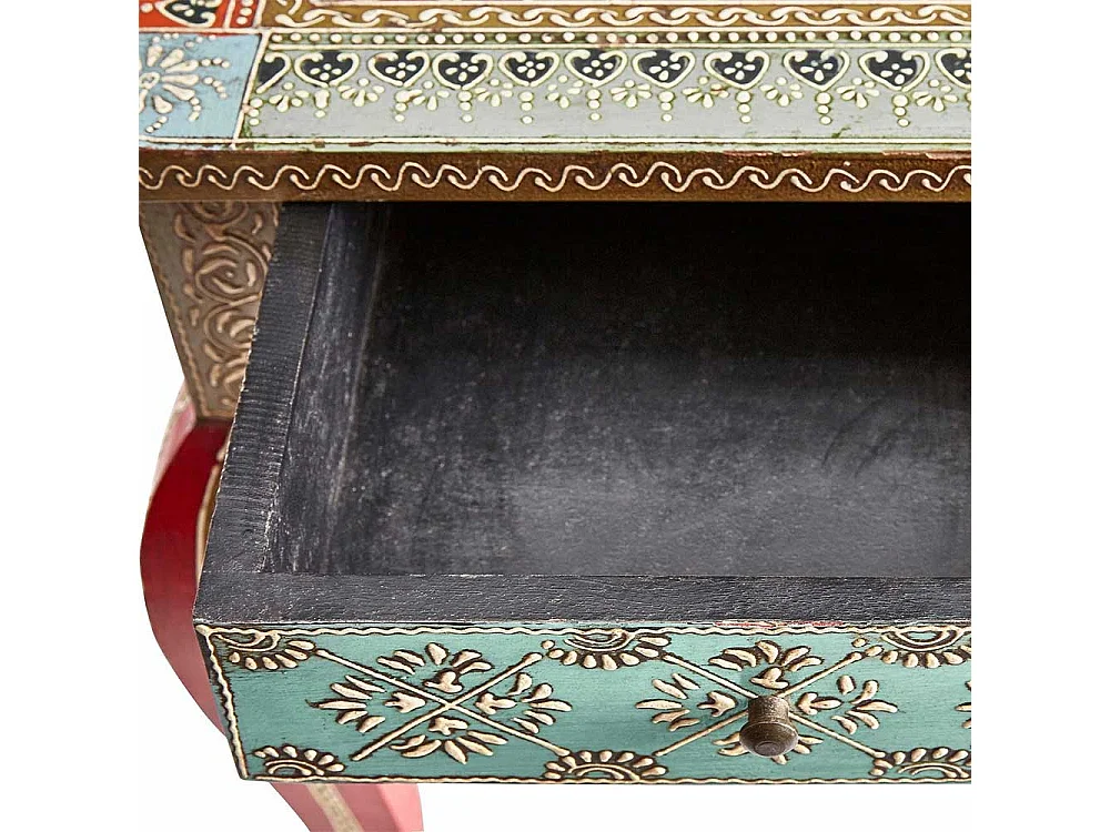 Beistelltischchen in Bunt Boho Style