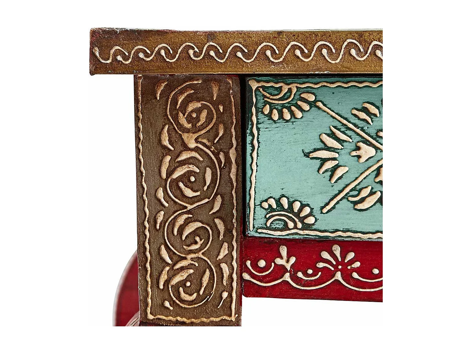 Beistelltischchen in Bunt Boho Style