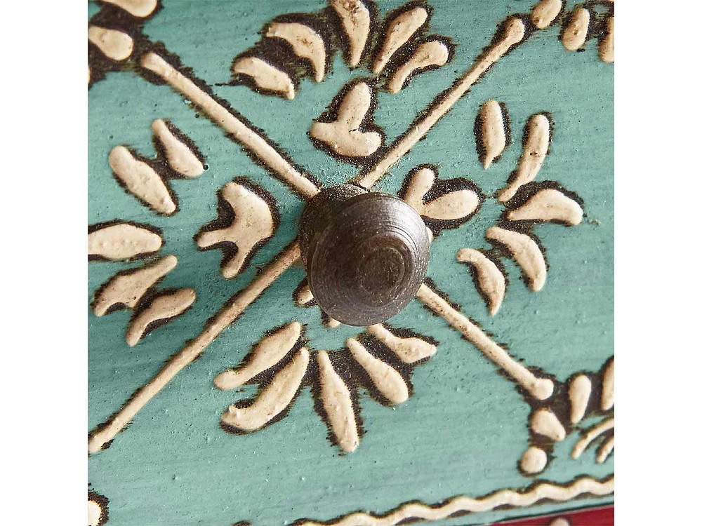 Beistelltischchen in Bunt Boho Style