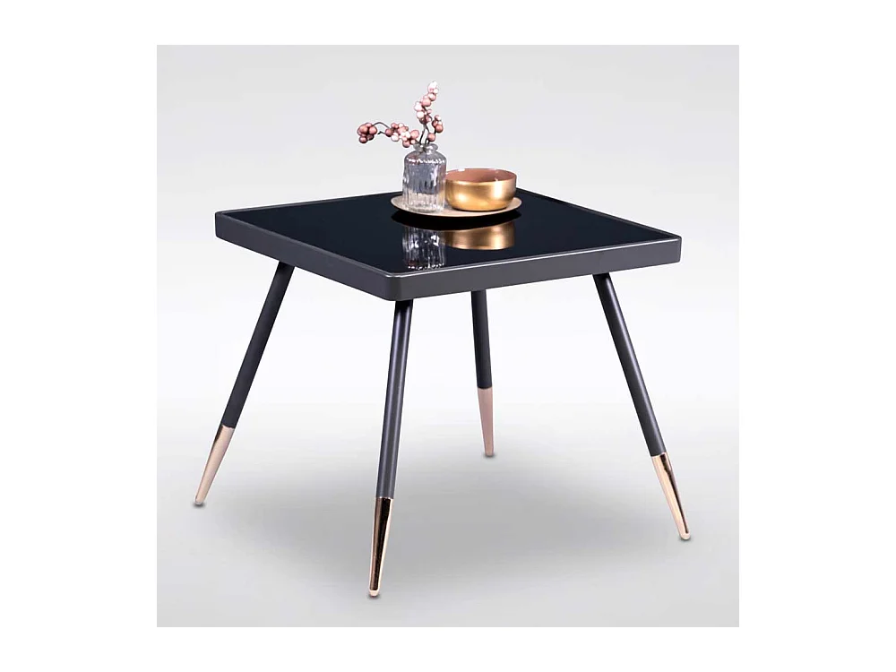 Beistelltisch Sofa in modernem Design Metall und Glas