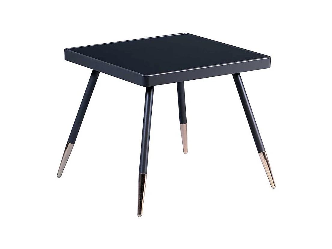 Beistelltisch Sofa in modernem Design Metall und Glas