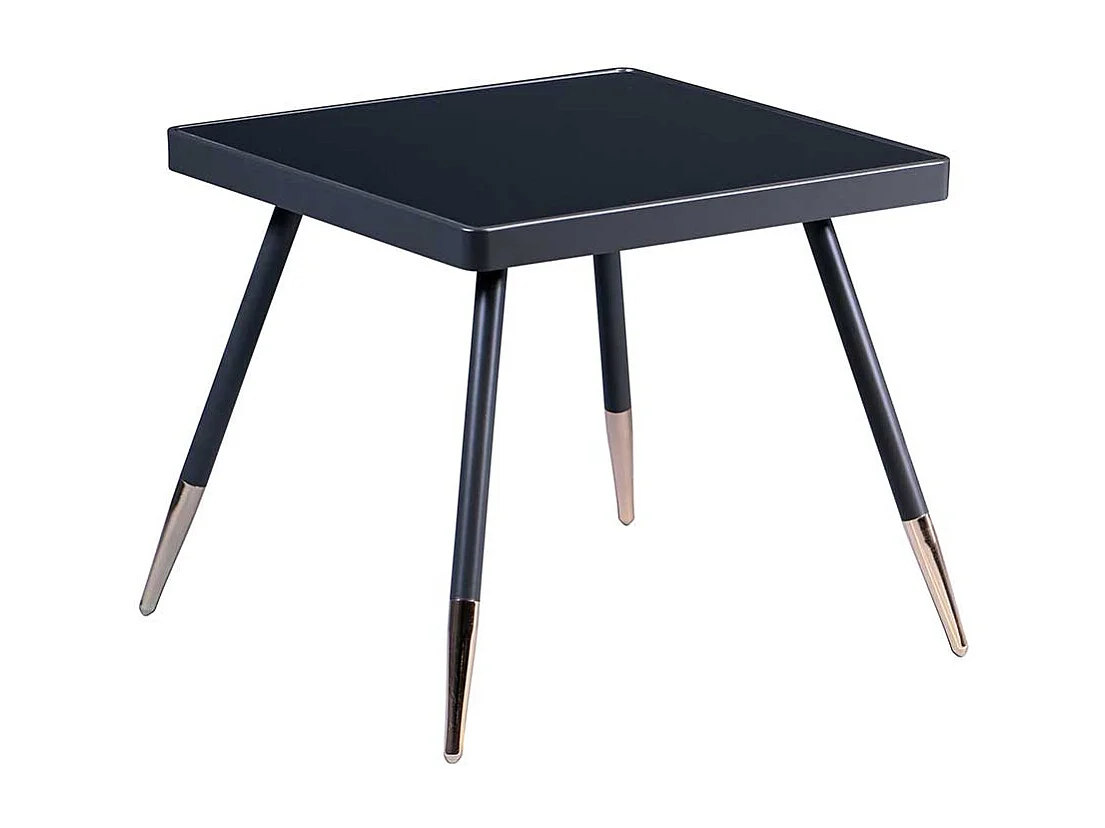 Beistelltisch Sofa in modernem Design Metall und Glas