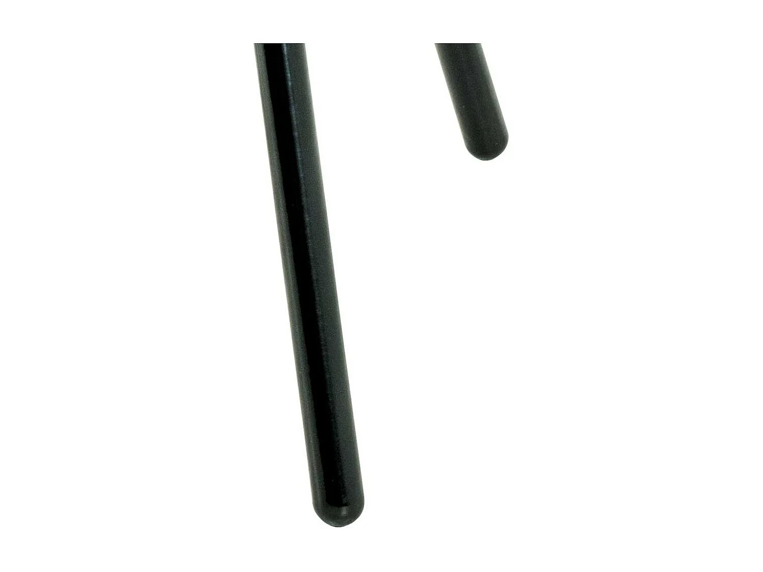 Moderne Beistelltische aus Eiche Massivholz und Stahl rund (zweiteilig)