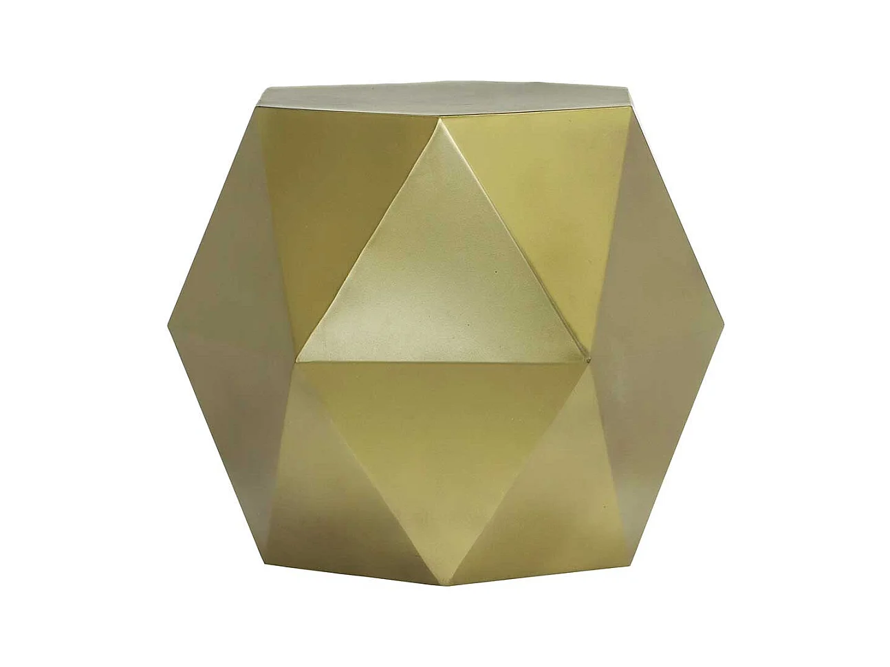 Beistelltisch Beistelltisch Sofa aus Metall in sechseckiger Form