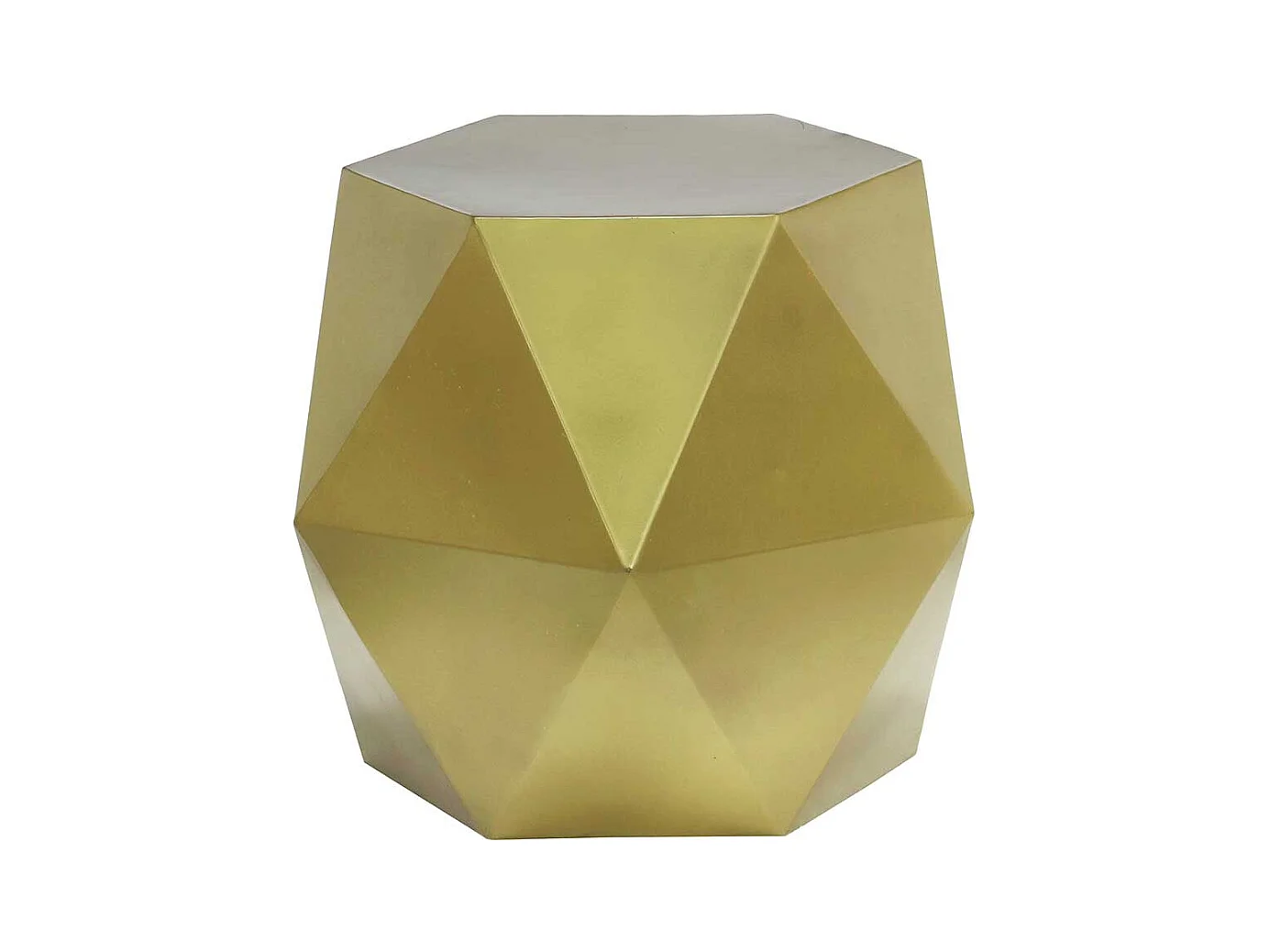 Beistelltisch Beistelltisch Sofa aus Metall in sechseckiger Form