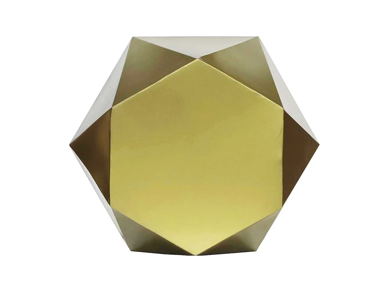 Beistelltisch Beistelltisch Sofa aus Metall in sechseckiger Form