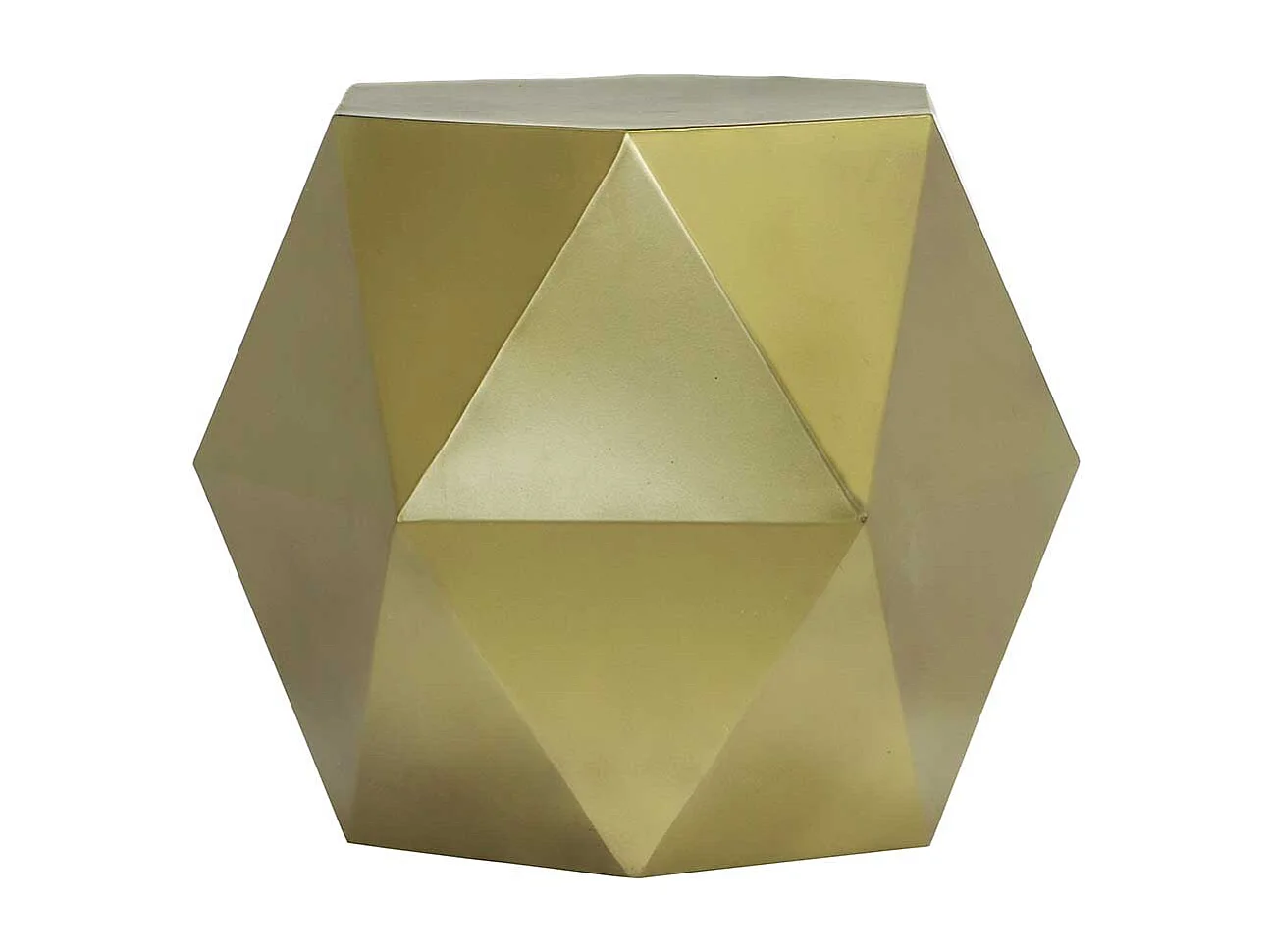 Beistelltisch Beistelltisch Sofa aus Metall in sechseckiger Form