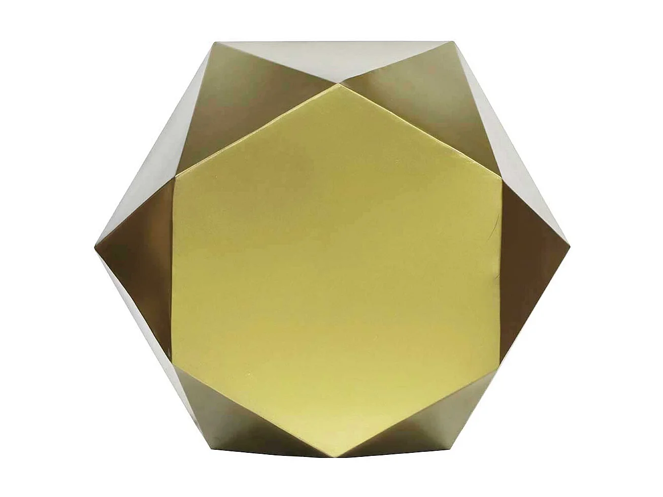 Beistelltisch Beistelltisch Sofa aus Metall in sechseckiger Form