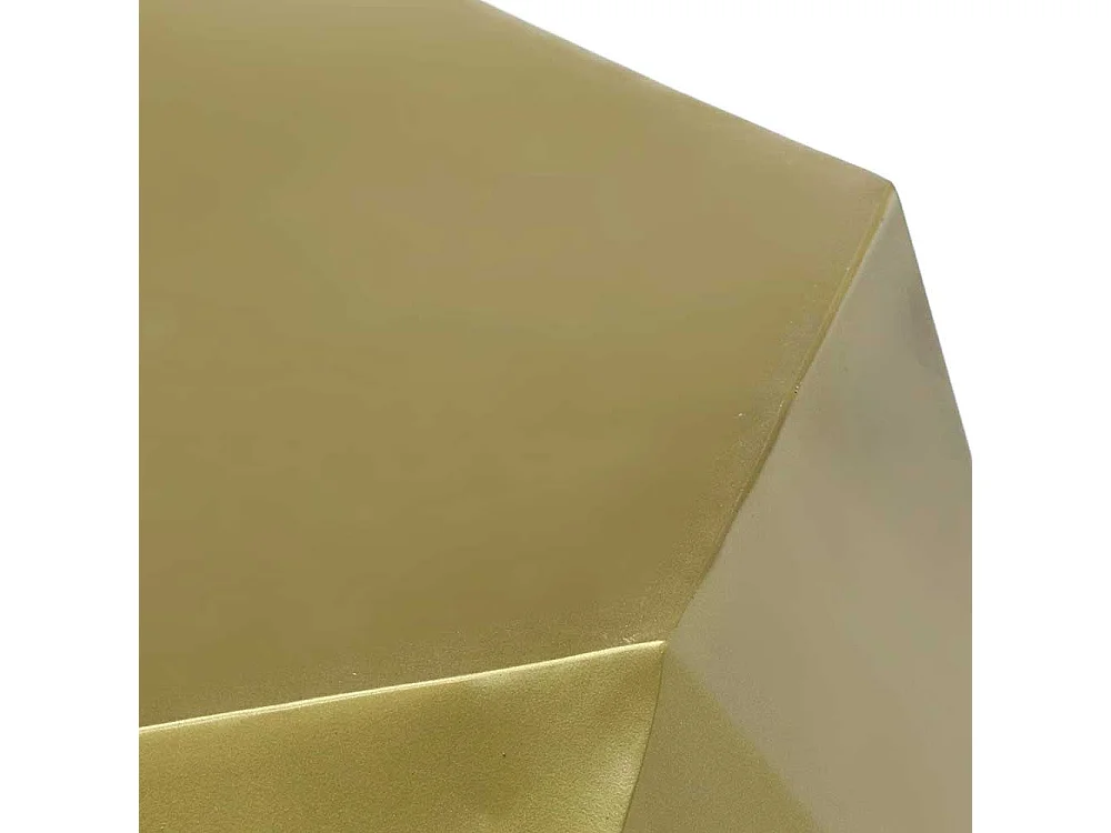 Beistelltisch Beistelltisch Sofa aus Metall in sechseckiger Form