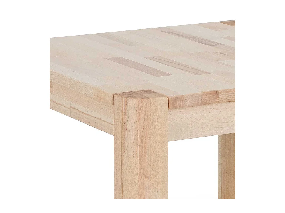 Sofa Beistelltisch aus Kernbuche Massivholz geölt