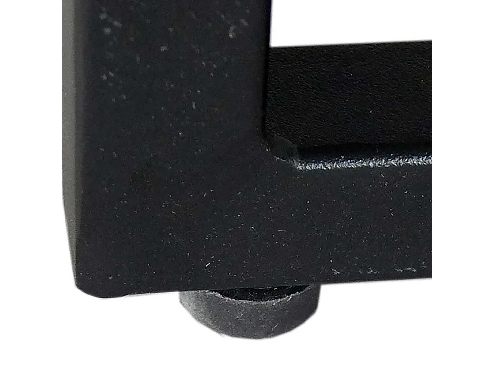 Marmor Beistelltisch mit Bügelgestell 60 cm tief