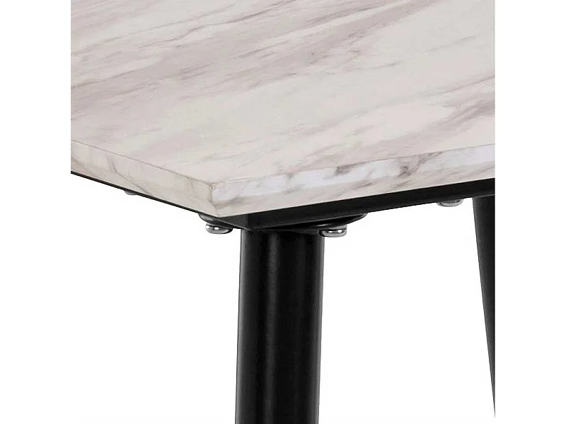 Beistelltisch Couchtisch aus Metall und MDF