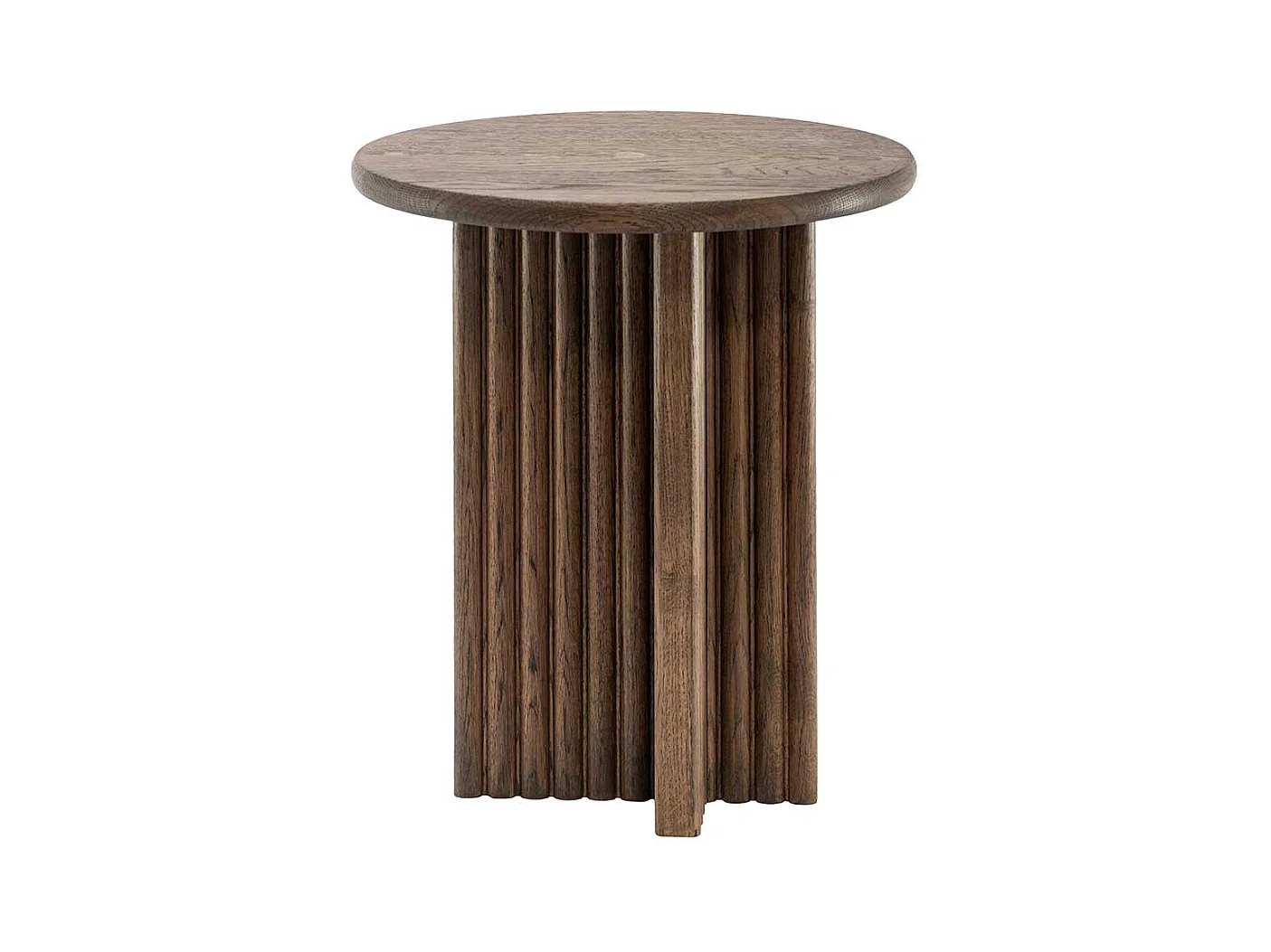 Beistelltisch Sofa im Skandi Design Eiche Massivholz