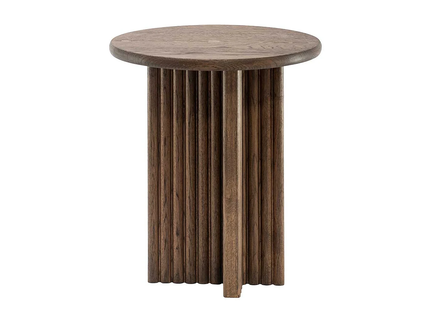 Beistelltisch Sofa im Skandi Design Eiche Massivholz