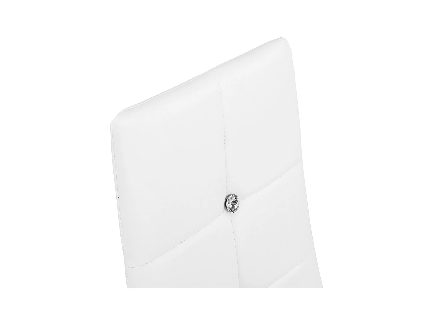 Lot de 8 chaises siège de salon cuisine salle à manger design élégant avec brillant blanc 08_0000003