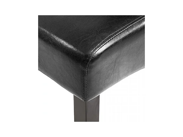 Lot de 2 chaises de salle à manger salon cuisine noir 08_0000456